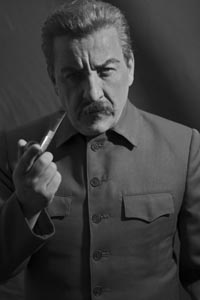 Віктор Тереля в ролі Сталіна у фільмі 